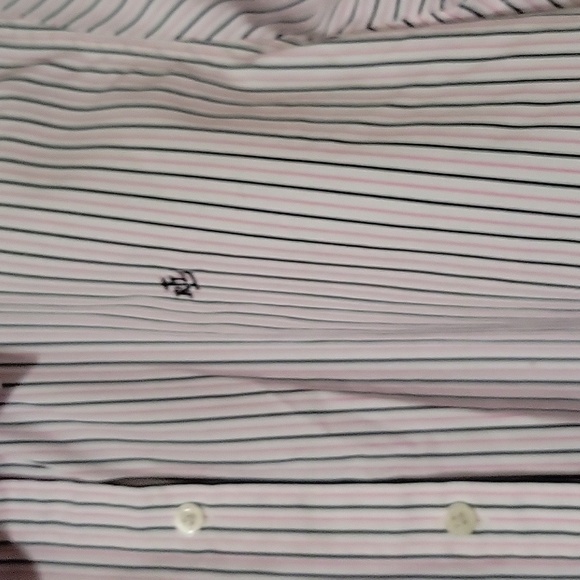 LAUREN RALPH LAUREN Classic Fit Long Sleeve Button Down Striped‎ Non-Iron XL - Picture 2 of 5